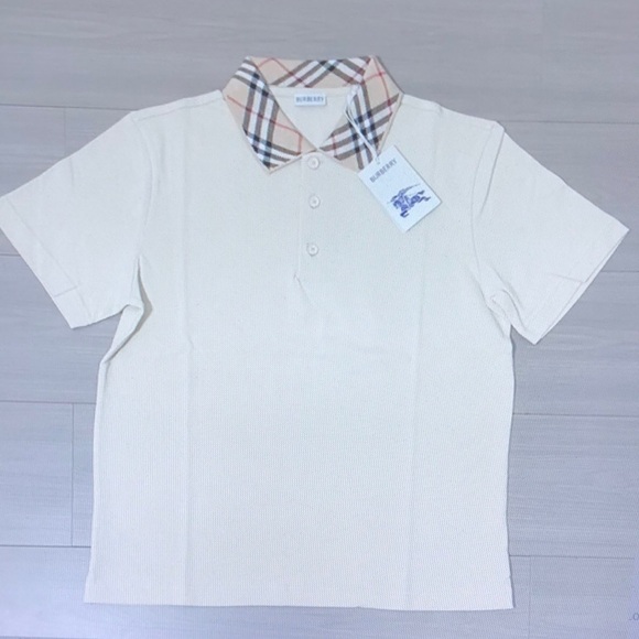 Burberry Plaid Collar POLO Shirt Sleeve Size XL - Picture 1 of 5